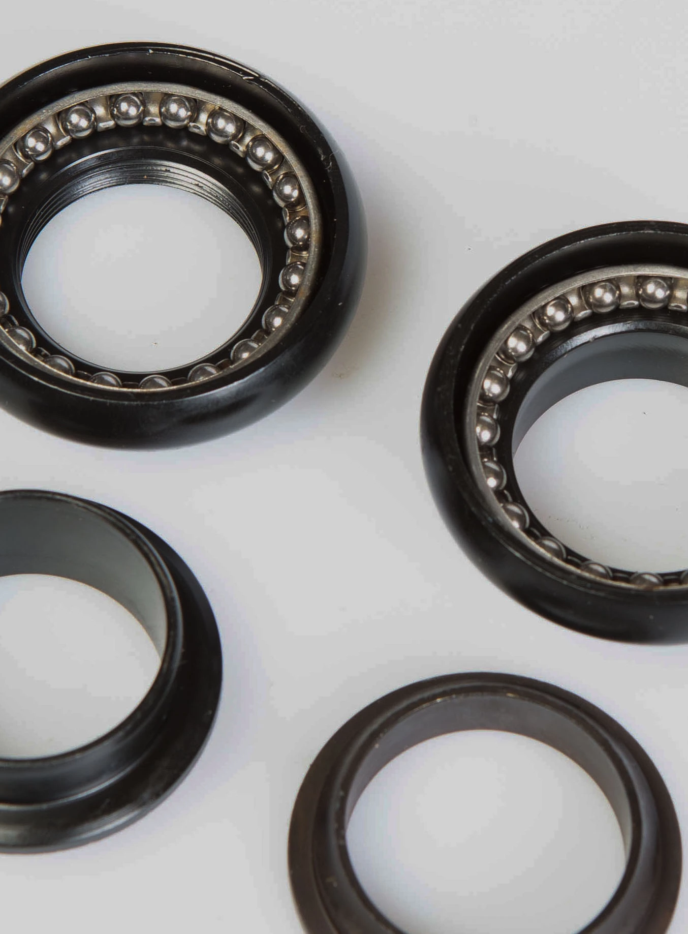 Vintage NOS YST Headset 1" Sort 3 Vintage NOS YST Headset 1" Sort - Billede 3