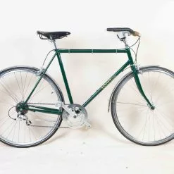 Louis Sport Herre Håndbygget Letvægtscykel British Racing Green 8g