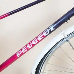 Vintage Peugeot Mixte , 1 Gear Med Fodbremse. 53,5 Cm. -Cykler Salg 2020 03 23 06.53.31 scaled 1