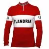 Flandria Retro Uld Jersey - Lange ærmer -Cykler Salg Flandria Retro Wool LS Jersey