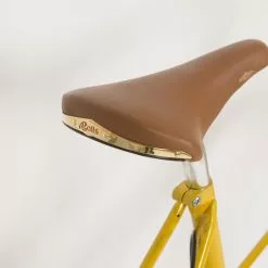 Louis Sport Dame Håndbygget Letvægts Mixte Mustard 8 Gear -Cykler Salg U9A1156