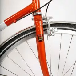 Håndbygget Louis Sport Mixte Burnt Orange. Sturmey Archer 3g -Cykler Salg U9A1588 1