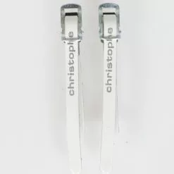 Christophe Læder Stropper Hvid