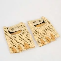 Louis Sport Hæklede Handsker Khaki