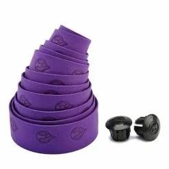 PURPLE HAZE RIBBON BAR TAPE -Cykler Salg cinelli purple ribbon bar tape2