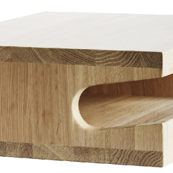 Håndlavet Cykelophæng/Vægbeslag Massivt Egetræ