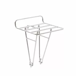 Pelago Commuter Front Rack Polished. Large -Cykler Salg pelago commuter rack aluminum l pol 1