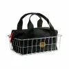 Restrap Wald Basket Bag -Cykler Salg restrap wald bag small black in basket